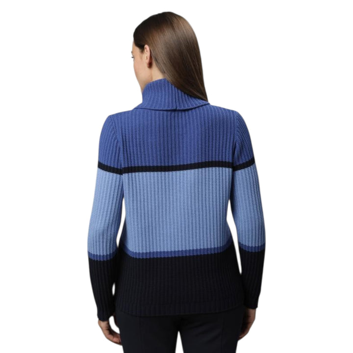Gollehaug Striped Sweater Blue