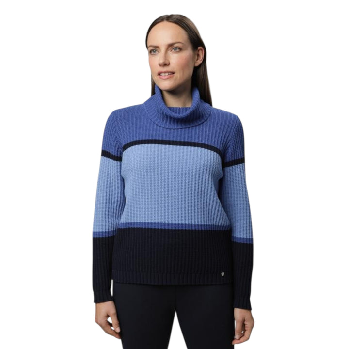 Gollehaug Striped Sweater Blue
