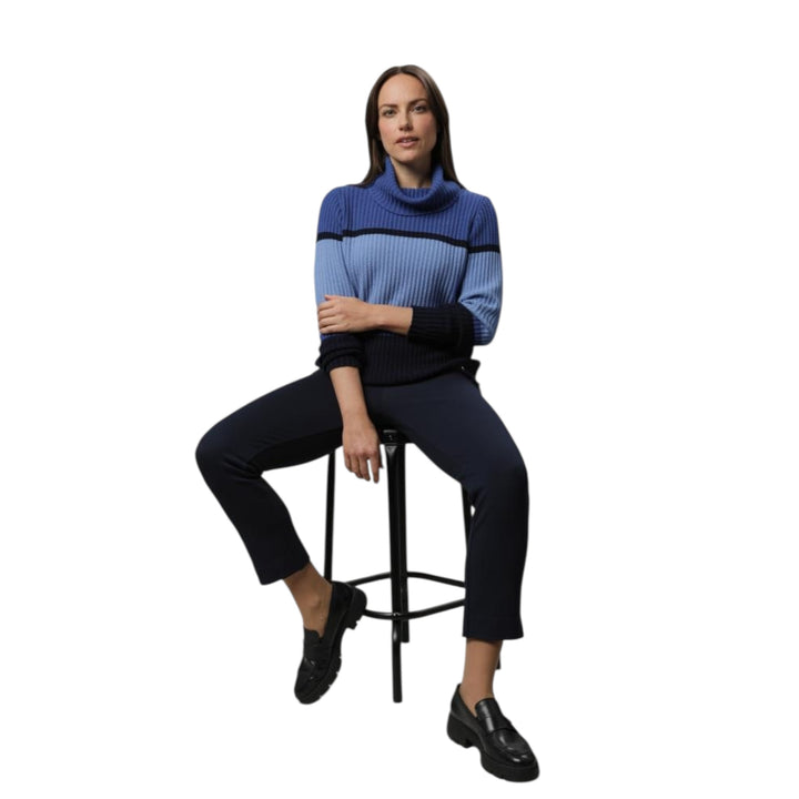Gollehaug Striped Sweater Blue