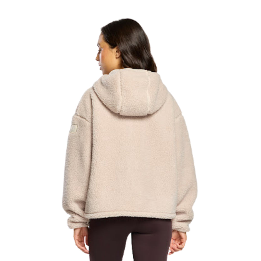 Gym + Coffee Industry Hooded Full Zip Natural