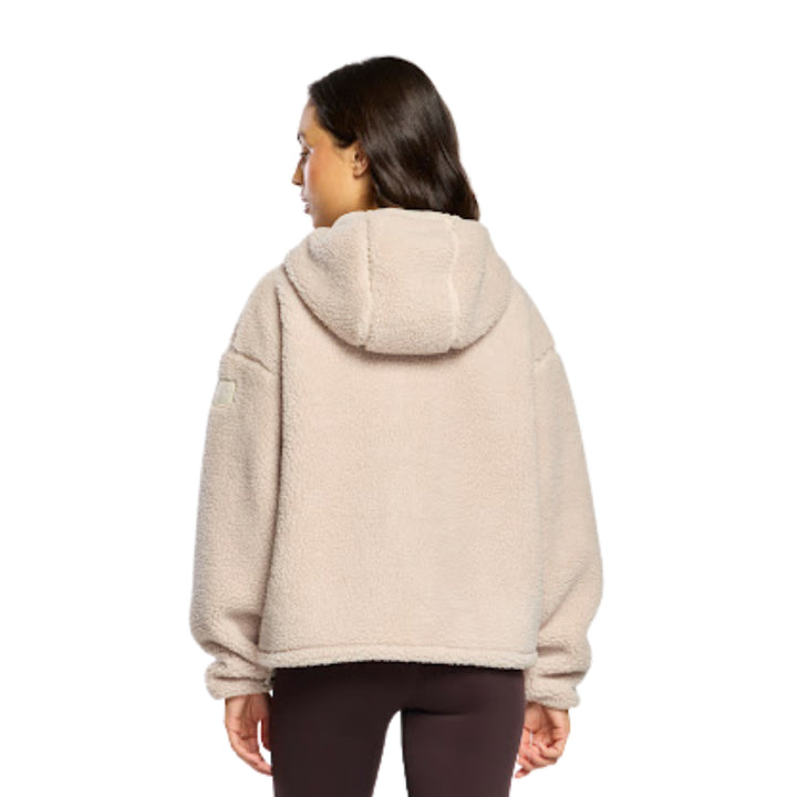 Gym + Coffee Industry Hooded Full Zip Natural