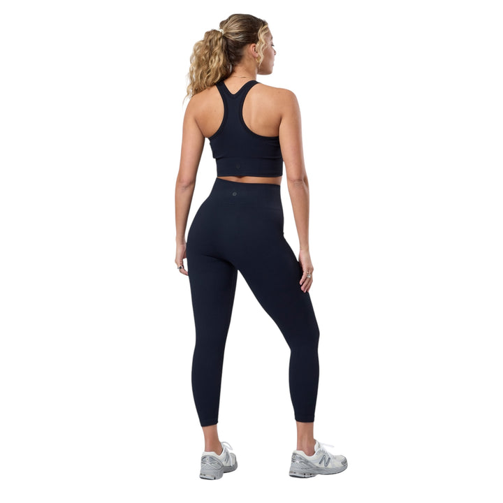 Gym + Coffee Lotus Lounge Leggings Black