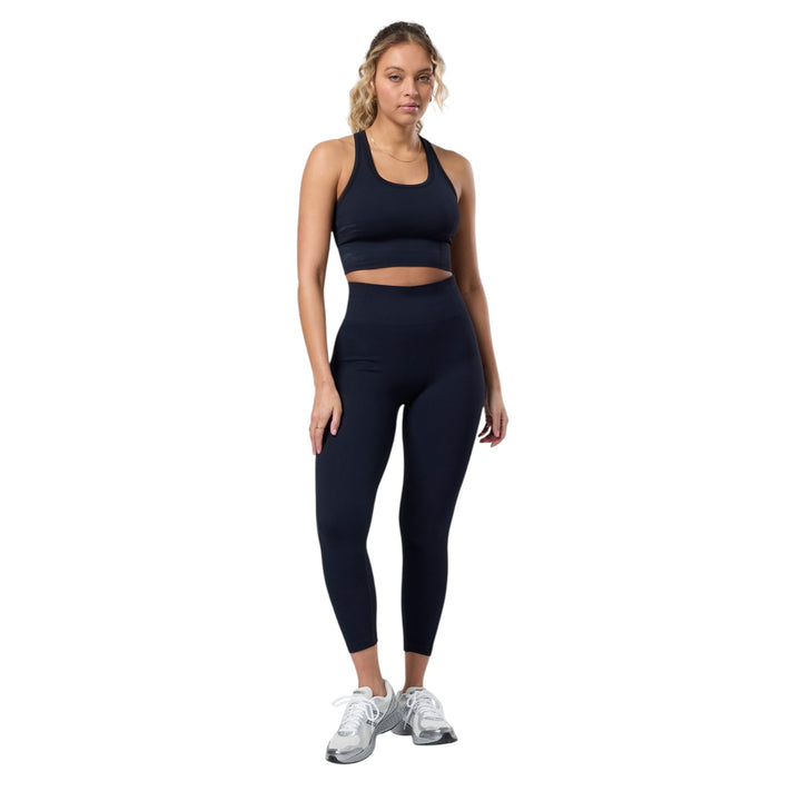 Gym + Coffee Lotus Lounge Leggings Black