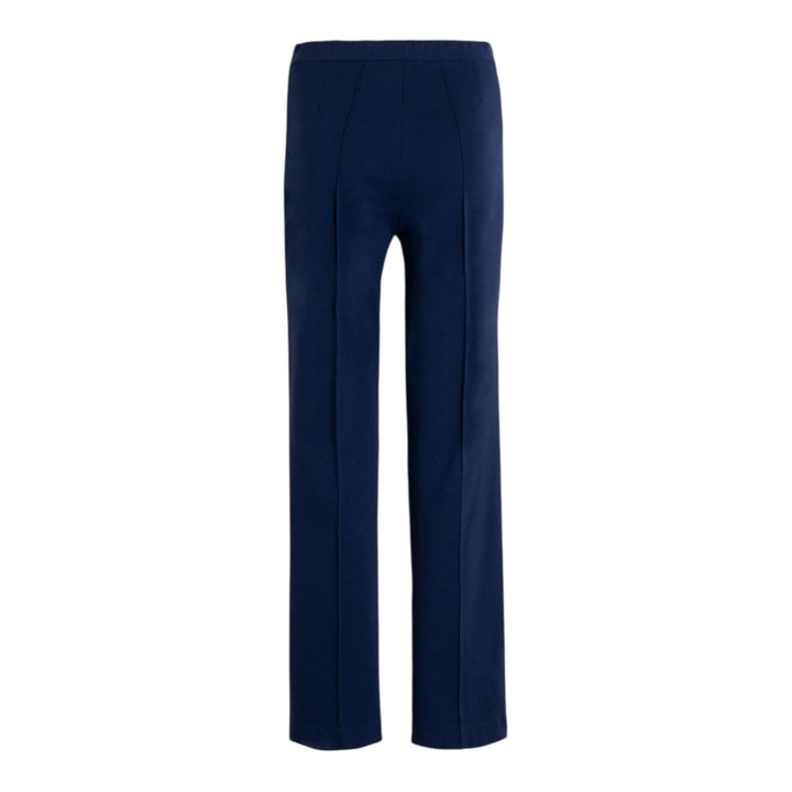 Navy blue pants on a white background