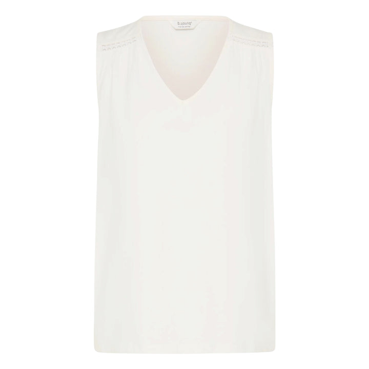 B.Young Pandinna Lace Top Marshmallow