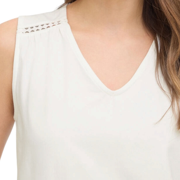 B.Young Pandinna Lace Top Marshmallow