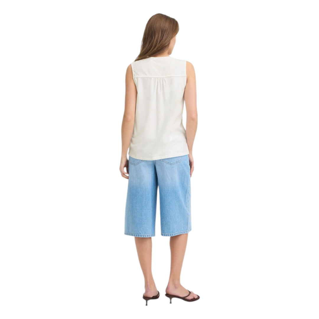 B.Young Pandinna Lace Top Marshmallow