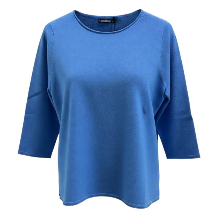 Gollehaug 3/4 Sleeve Sweater Blue
