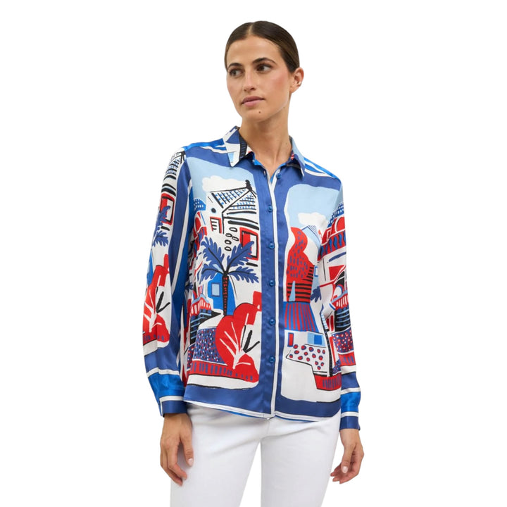 Bariloche Tagete Blouse Royal Blue