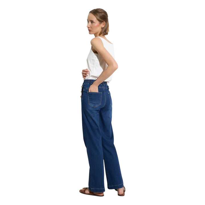 Bariloche Brujula Front Button Jeans Blue