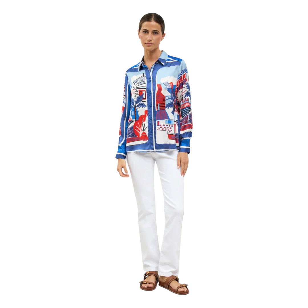 Bariloche Tagete Blouse Royal Blue
