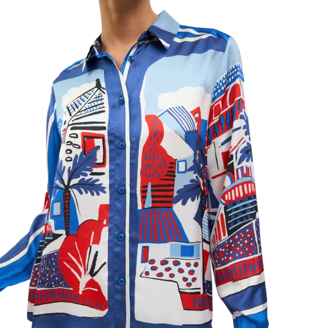 Bariloche Tagete Blouse Royal Blue