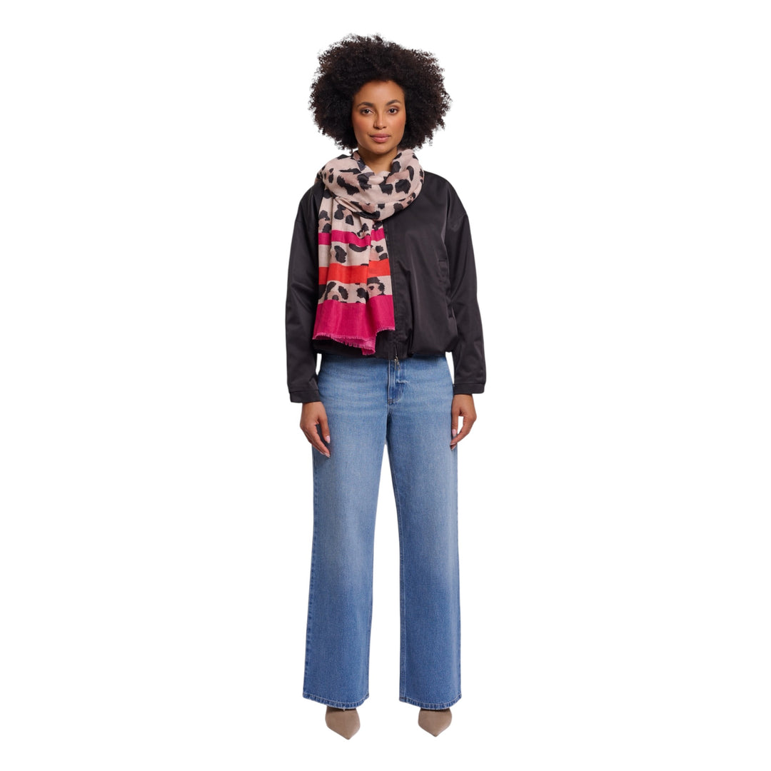 Rino & Pelle Sigrid Leopard Scarf