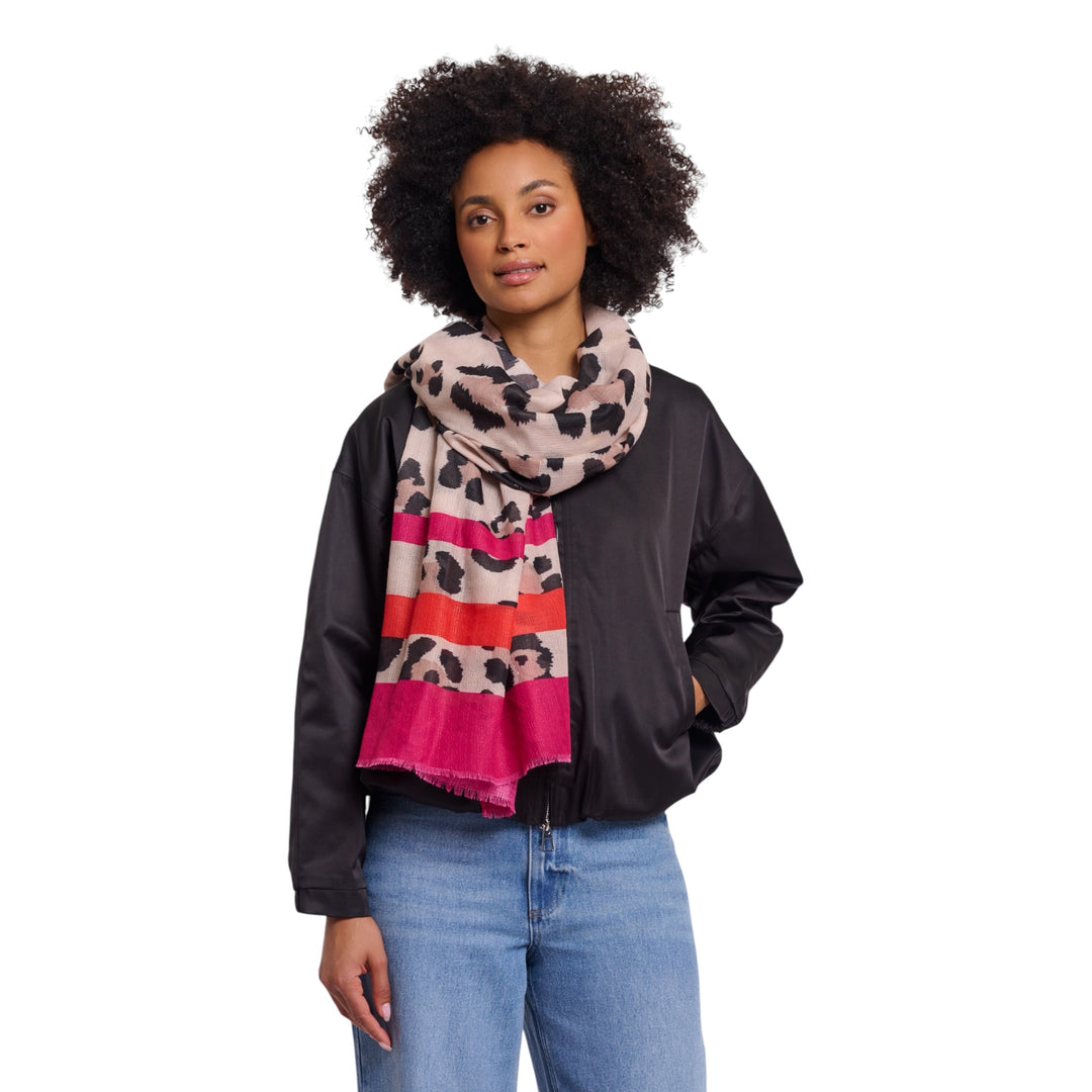 Rino & Pelle Sigrid Leopard Scarf