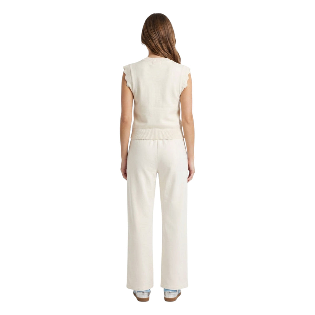Alice Collins Highland Cattle Slipover Winter White