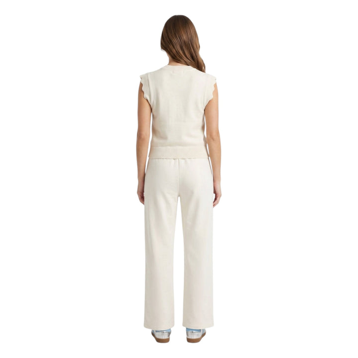 Alice Collins Highland Cattle Slipover Winter White