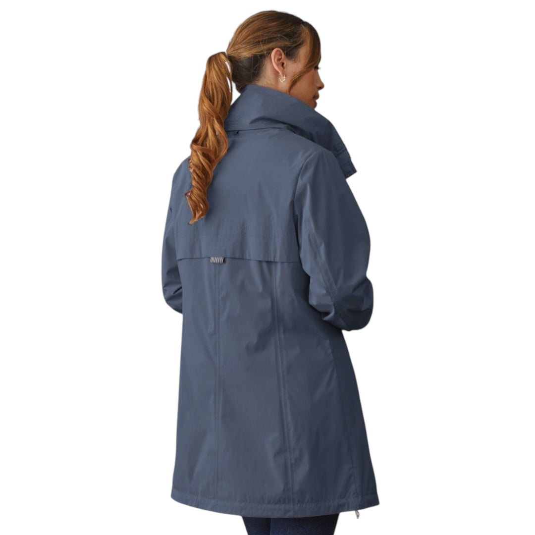 Junge Lina Waterproof Coat Midnight Blue