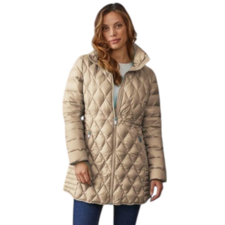 Junge Luca Padded Coat Champagne