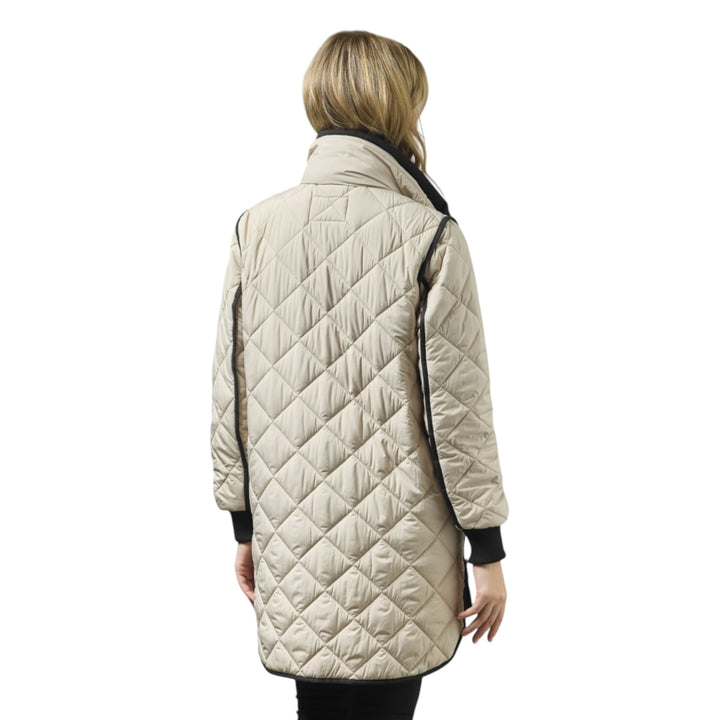Jung Margrethe Quilted Jacket Cream