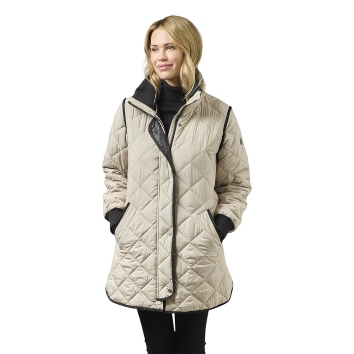 Jung Margrethe Quilted Jacket Cream