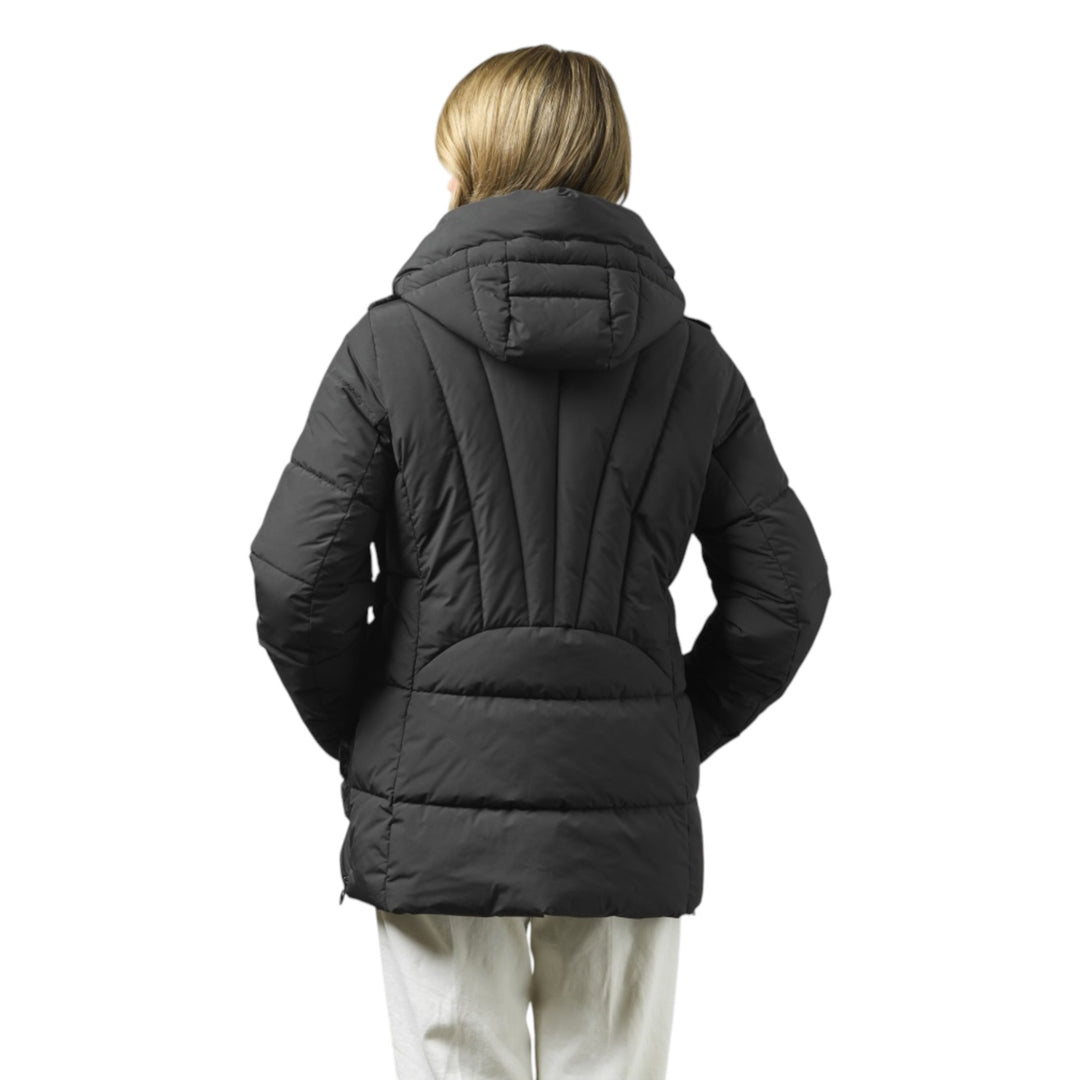 Junge Priscilla Faux Fur Jacket Black