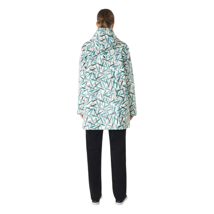 Mousqueton Gloany Rain Coat Fish Print