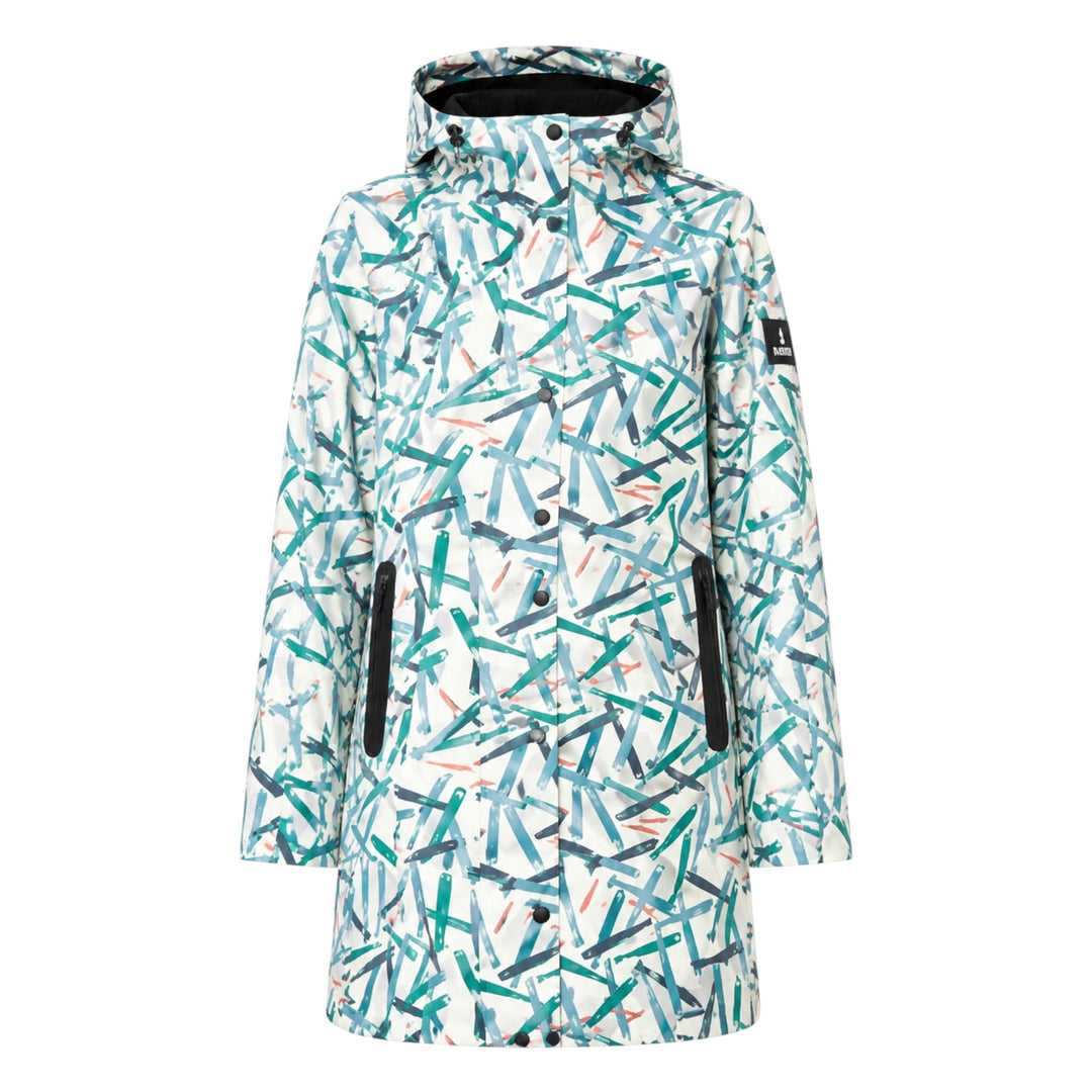 Mousqueton Gloany Rain Coat Fish Print