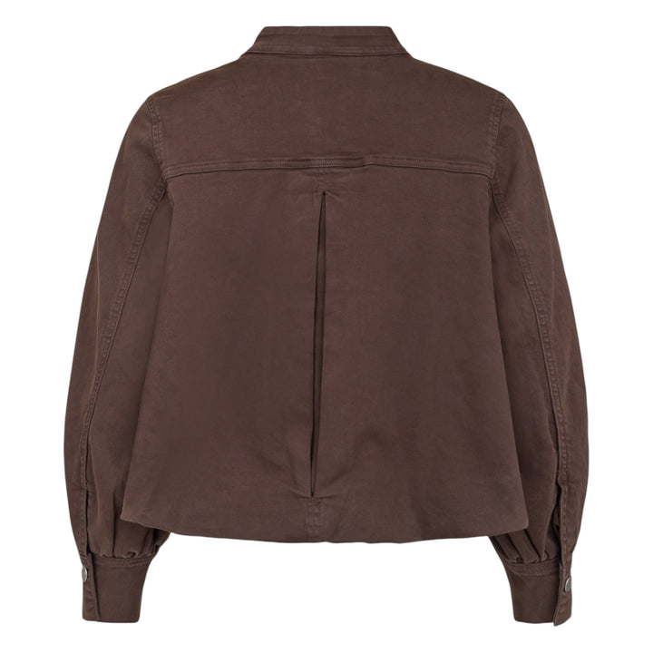 Noen Denim Jacket Dark Brown