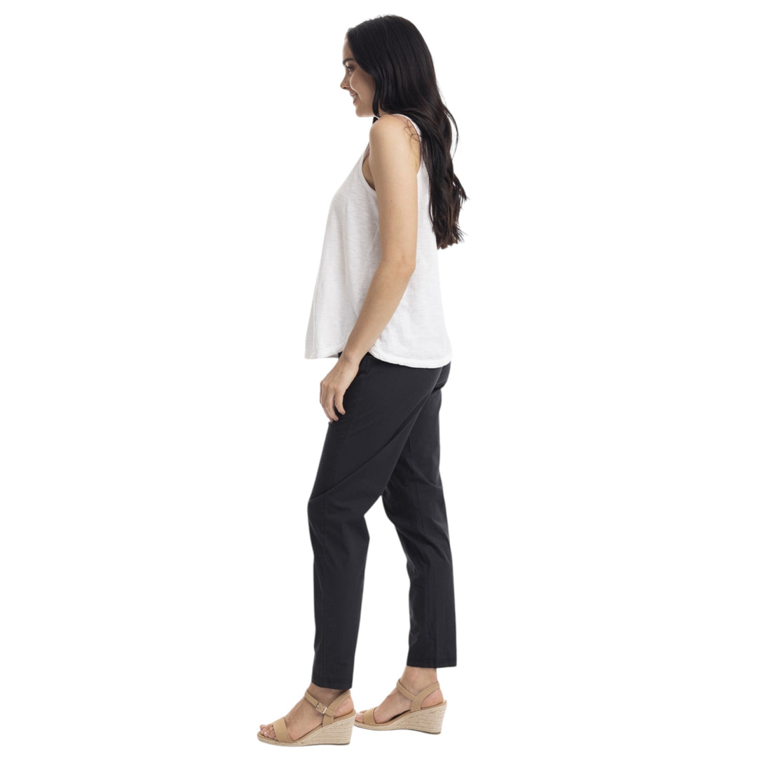 Orientique Cotton Vest Top White