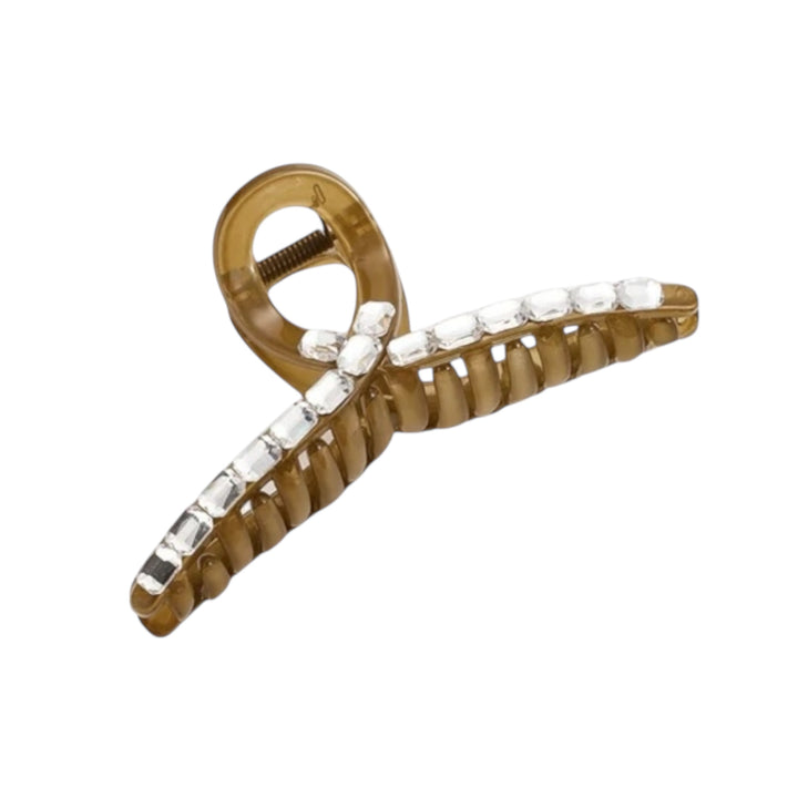 Park-Lane-Diamonte-Claw-Clip-Green