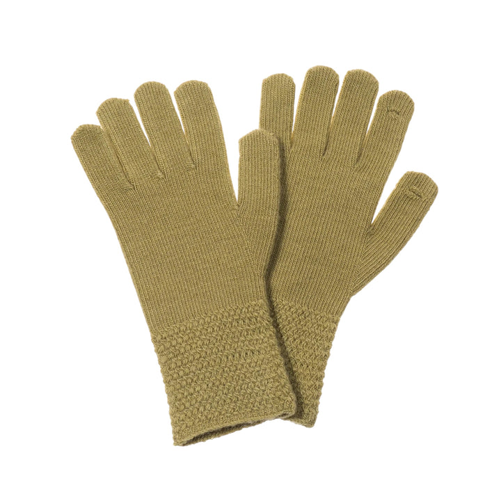 Park Lane Knitted Gloves Artichoke