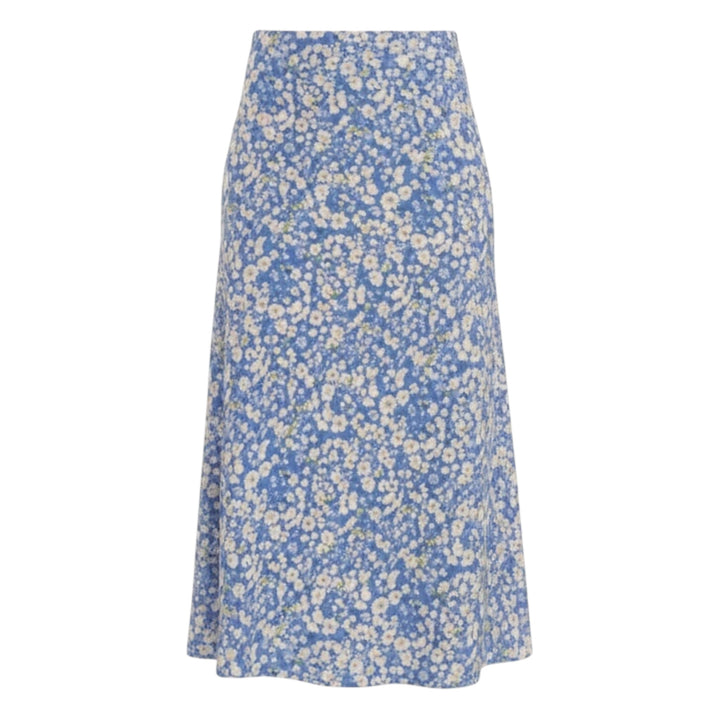 Pomodoro Ditsy Print Skirt Blue