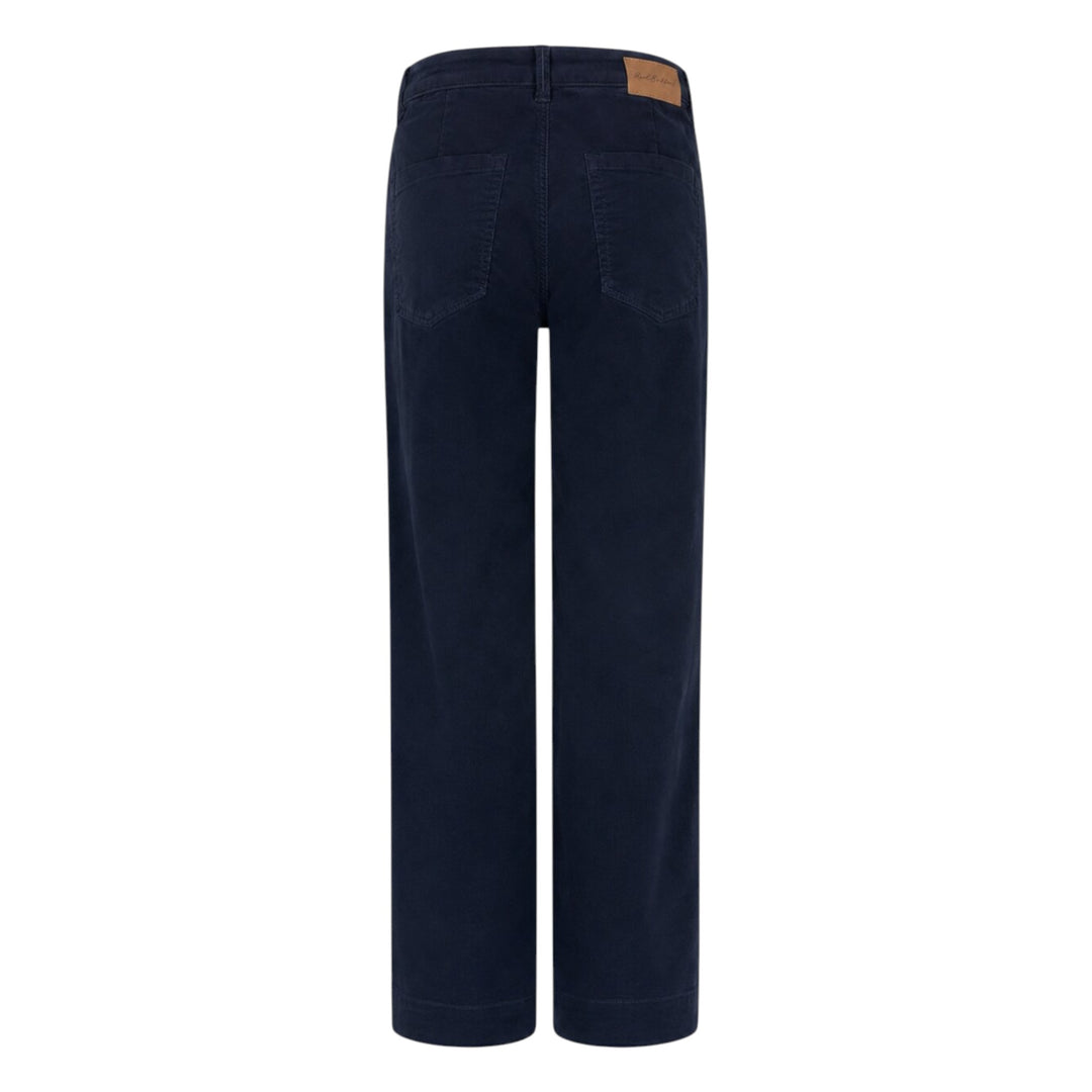 Red Button Conny Fine Cord Trousers Navy