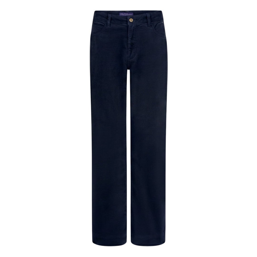 Red Button Conny Fine Cord Trousers Navy
