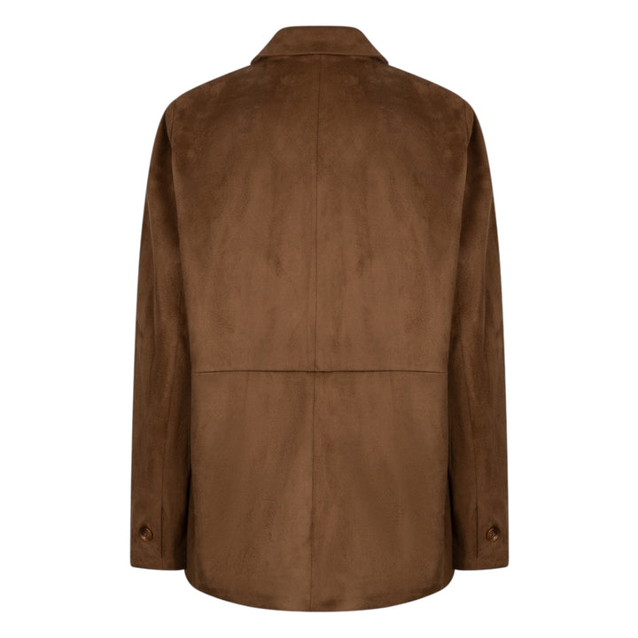 Red Button Suedine Blazer Praline