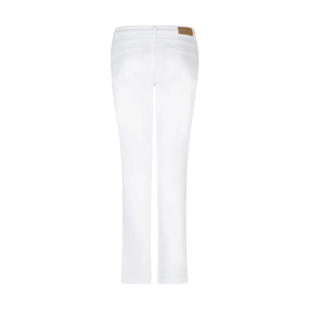 White pants on a white background