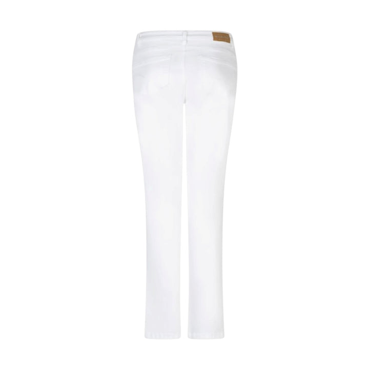 White pants on a white background