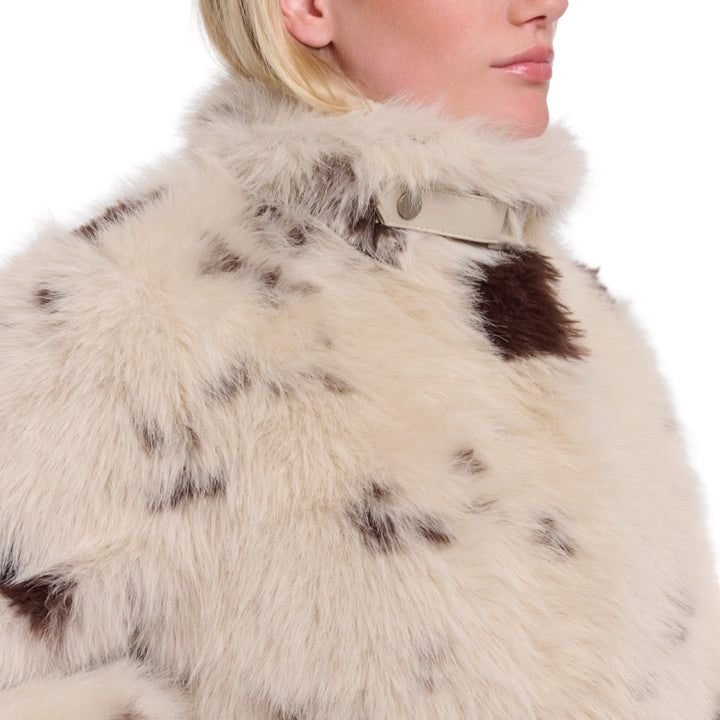 Rino & Pelle Ambra Short Faux Fur Jacket Cowgirl