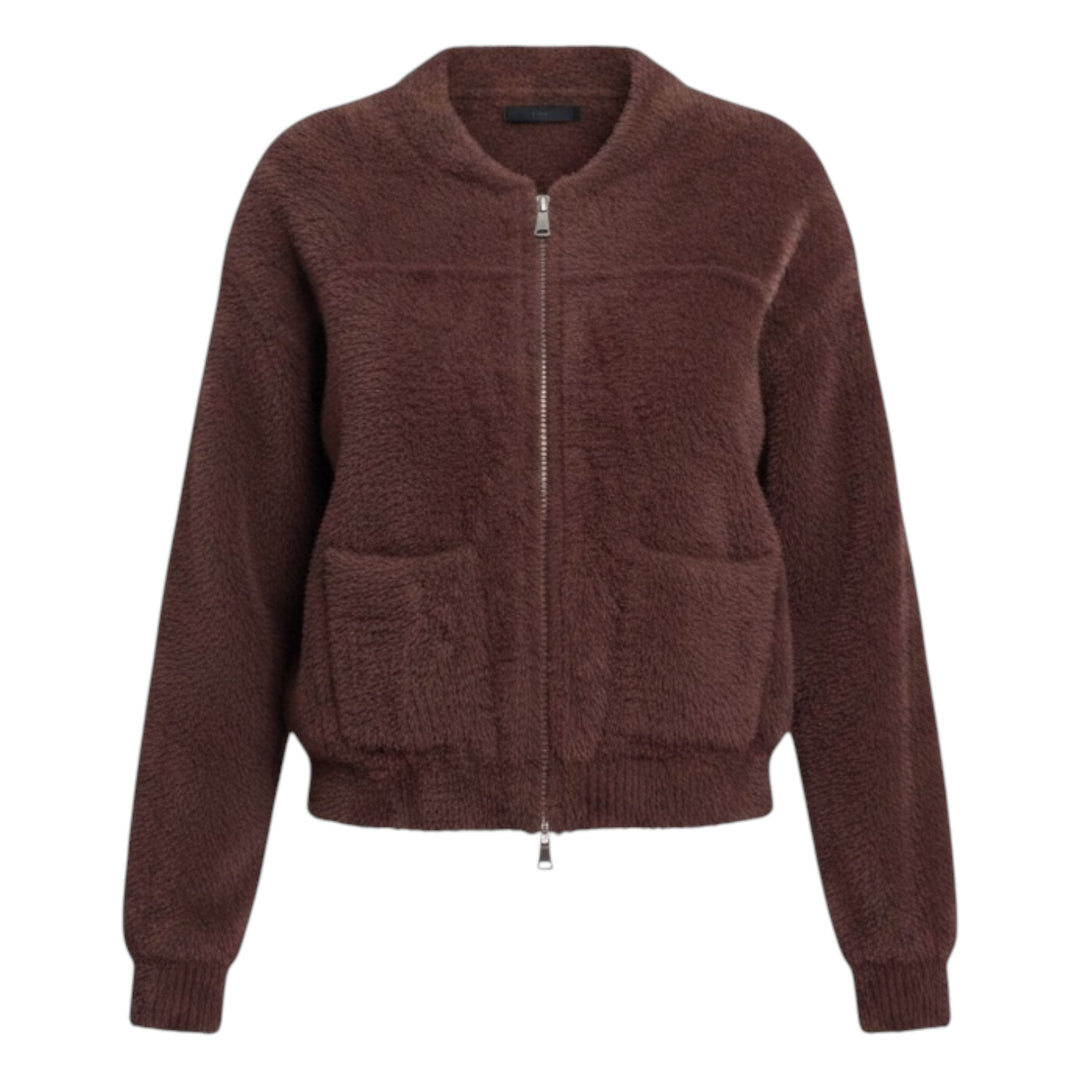 Rino & Pelle Bento Cardigan Coffee Roast