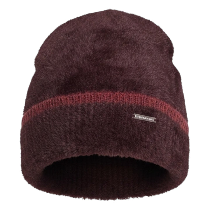 Rino & Pelle Connie Beanie Hat Fudge Sangria
