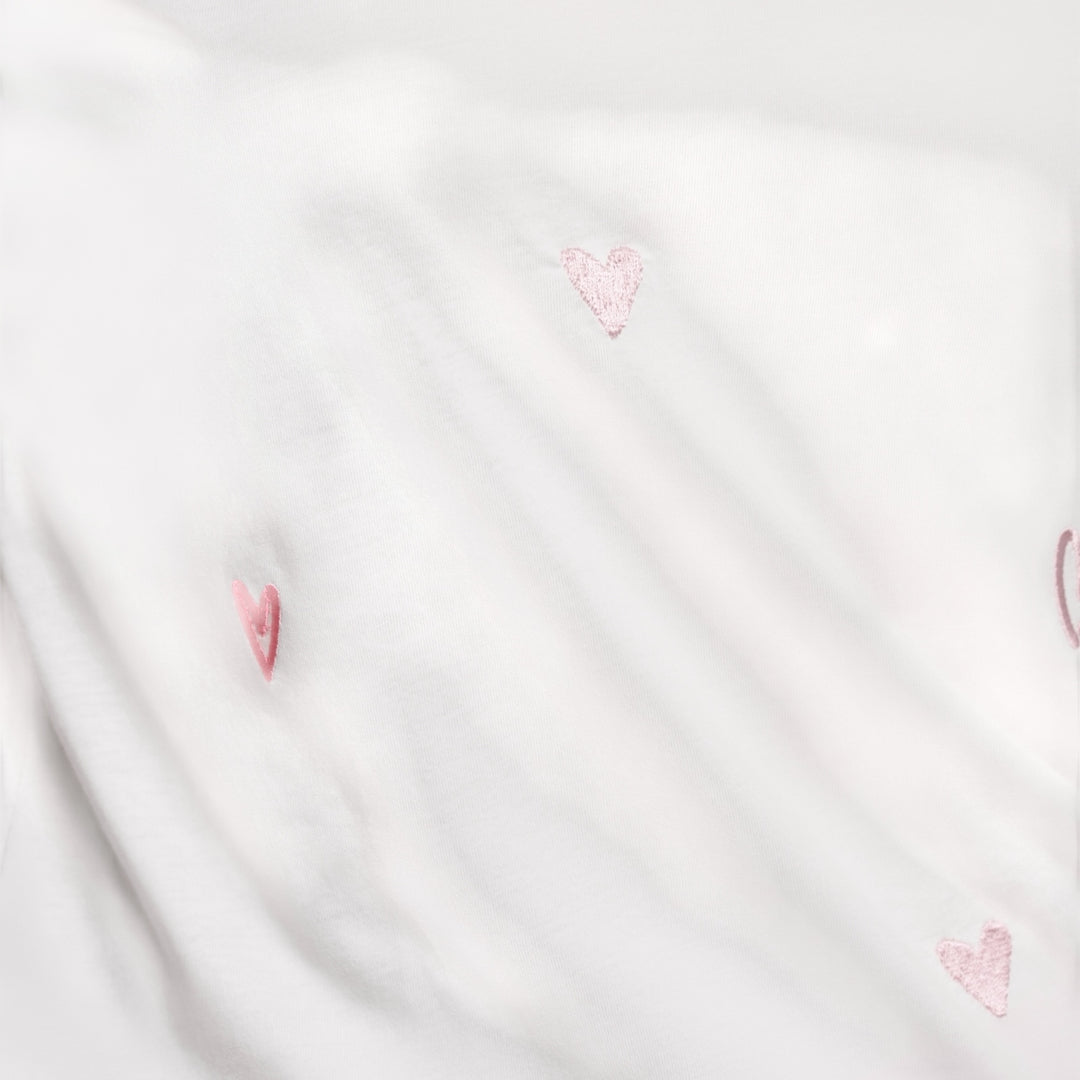 Rino & Pelle Drea Embroidered Top Snow White