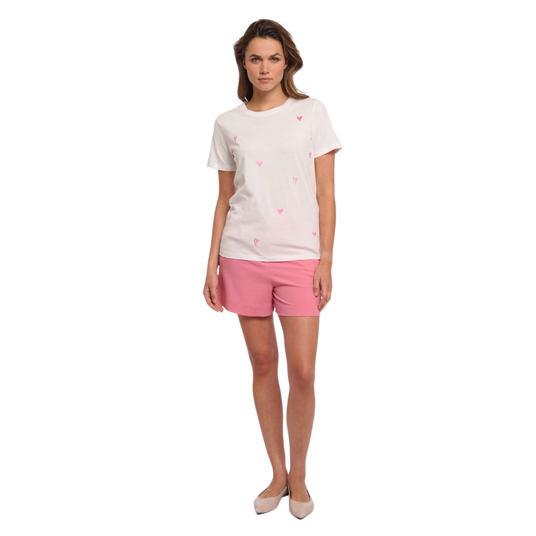 Rino & Pelle Drea Embroidered Top Snow White