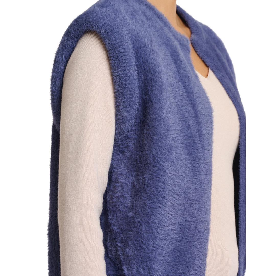 Rino & Pelle Elona Short Waistcoat Blue Shadow