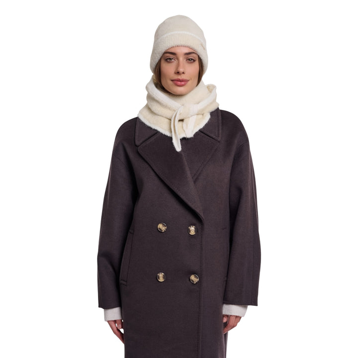 Rino & Pelle Heiko Triangle Scarf Birch Snow