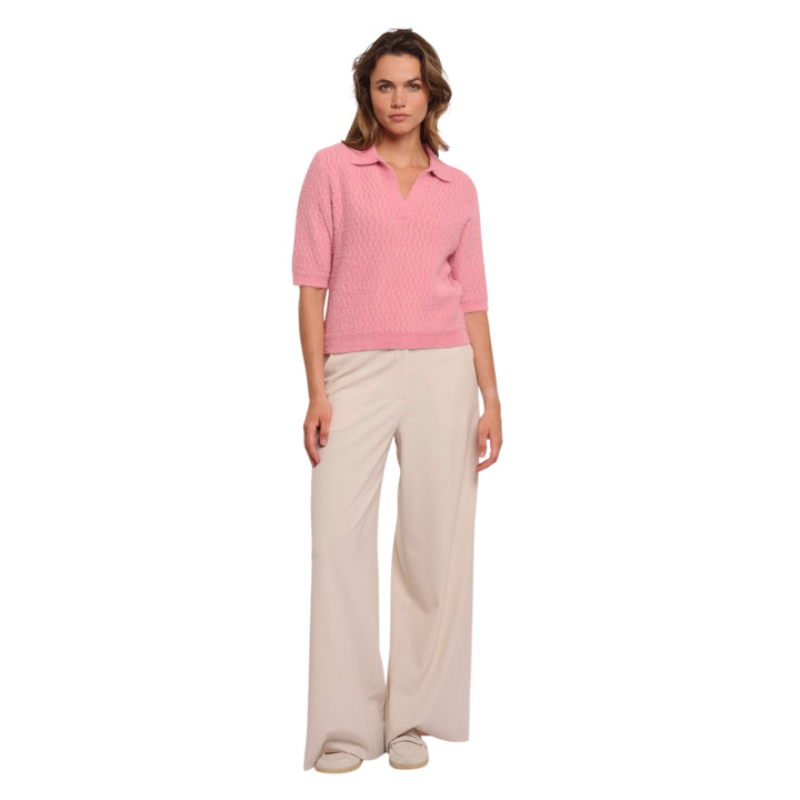 Rino & Pelle Moisa Open Neck Top Confetti Pink