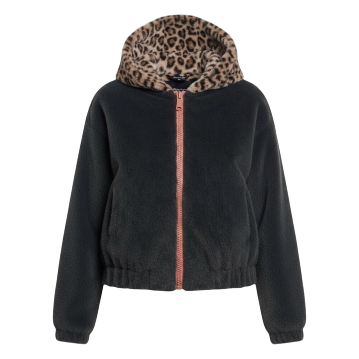 Rino & Pelle Ori Faux fur Jacket with Hood Urban Teal