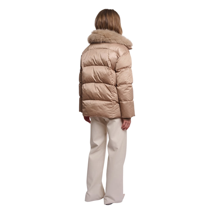 Rino & Pelle Sigi Double Layer Padded Coat Light Toast