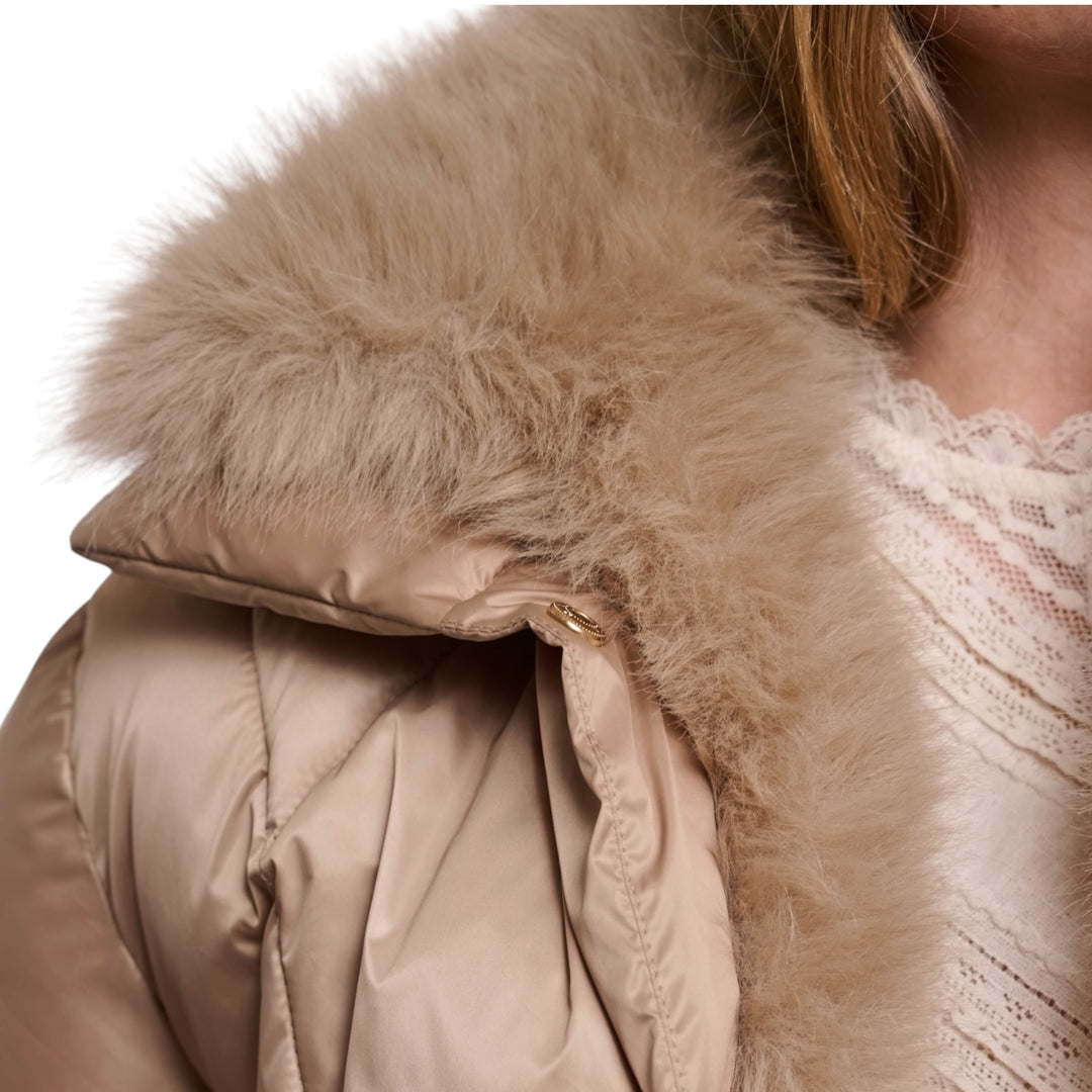 Rino & Pelle Sigi Double Layer Padded Coat Light Toast