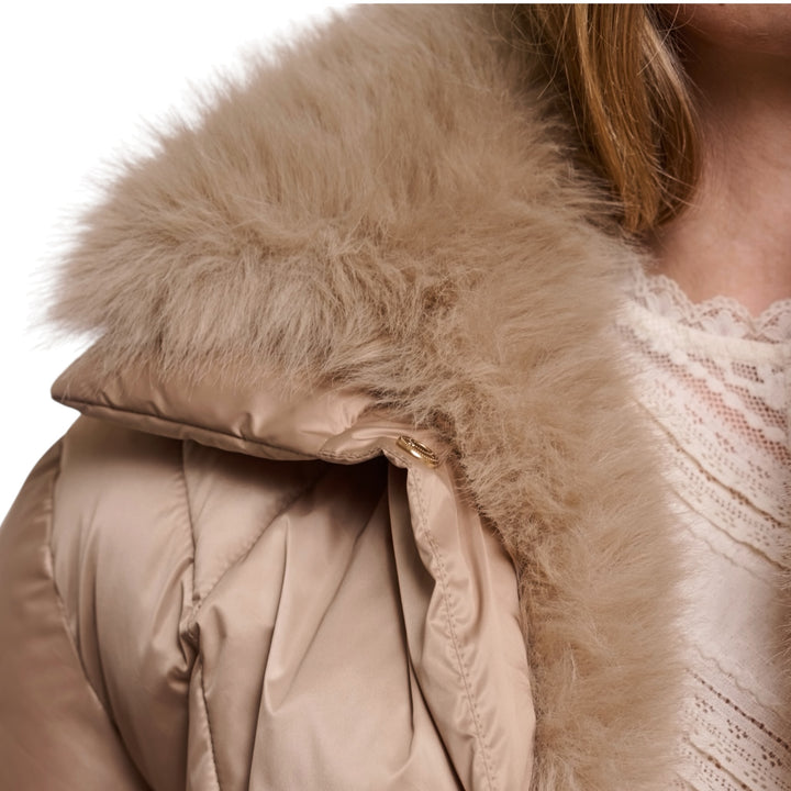 Rino & Pelle Sigi Double Layer Padded Coat Light Toast