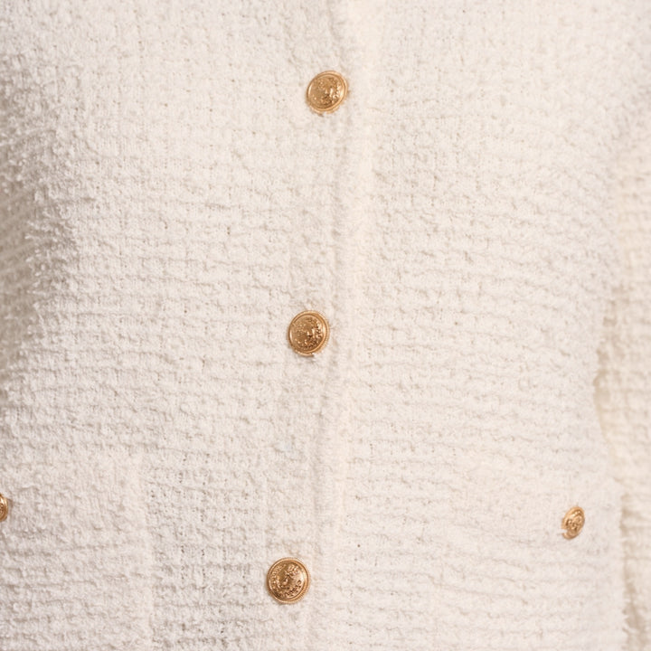 Rino & Pelle Yamin Knitted Cardigan Snow White